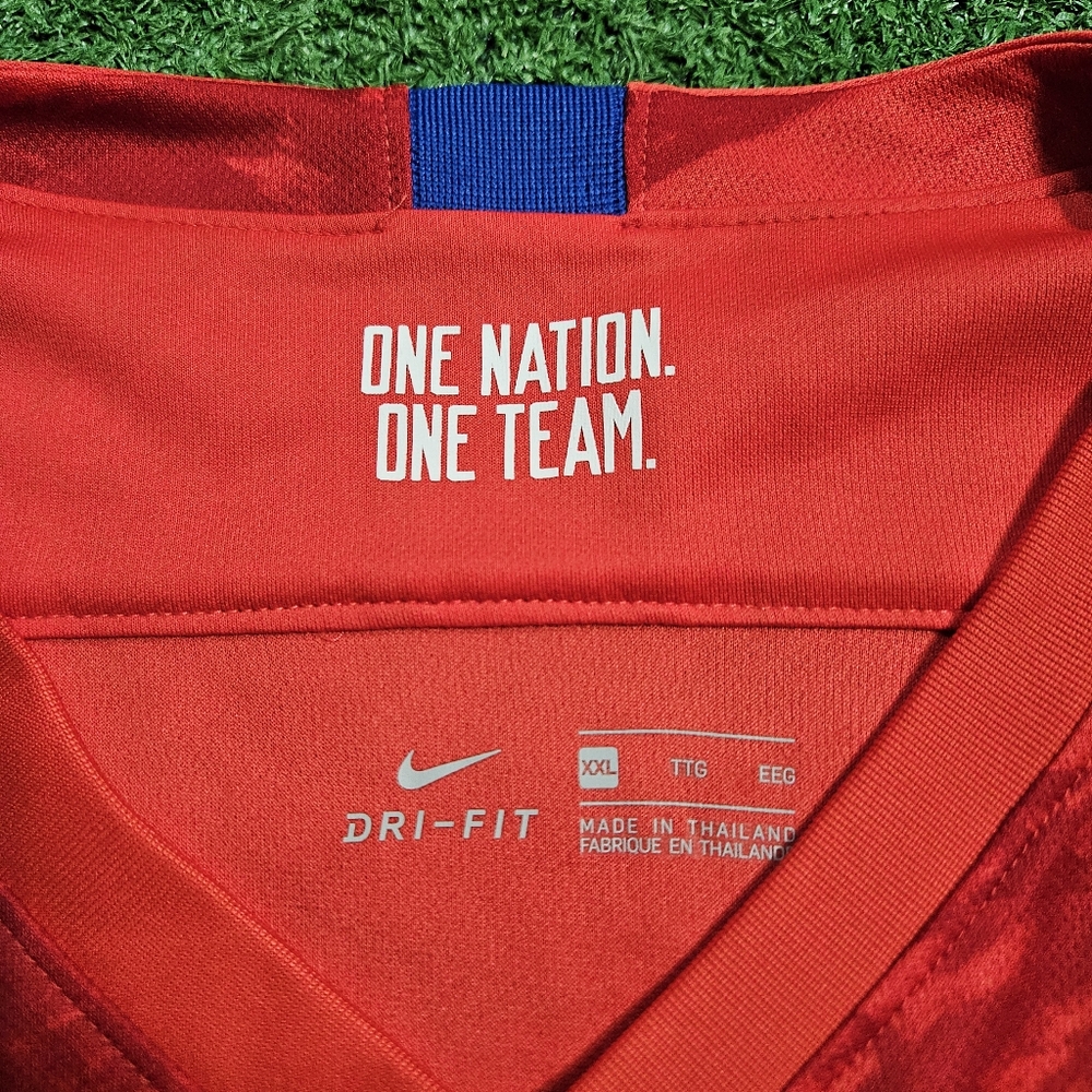 Nike Team  USA USMNT 2019/2020 Away Red Jersey Rare XXL Same Day Shipping - Picture 8 of 12